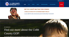 Desktop Screenshot of cobbgop.org